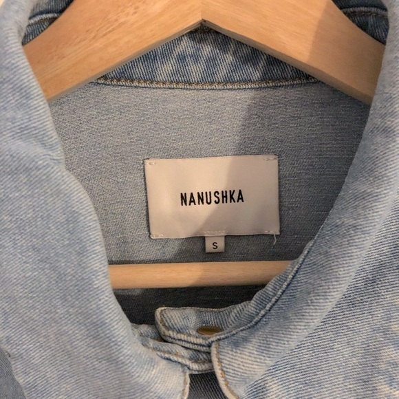 Nanushka S denim shirt jacket - Picture 3 of 7